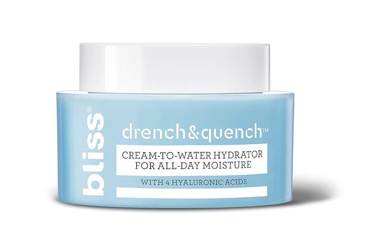 bliss drench and quench moisturizer is a lightweight moisturizer for large pores