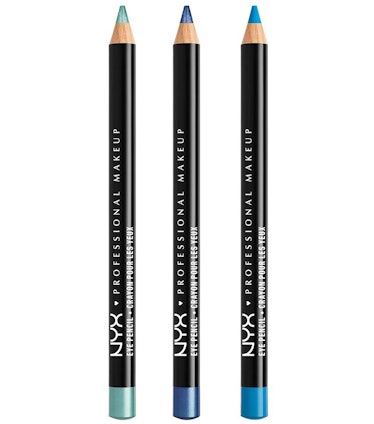NYX PROFESSIONAL's MAKEUP Slim Eye Pencils come in several blue shades