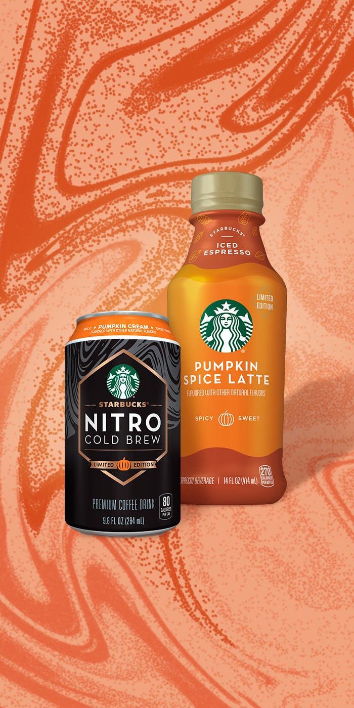 Starbucks' fall 2022 at-home coffee and cold brew features pumpkin spice and salted caramel.