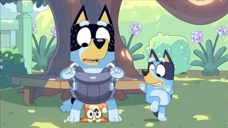 A scene from the 'Bluey' Season 3