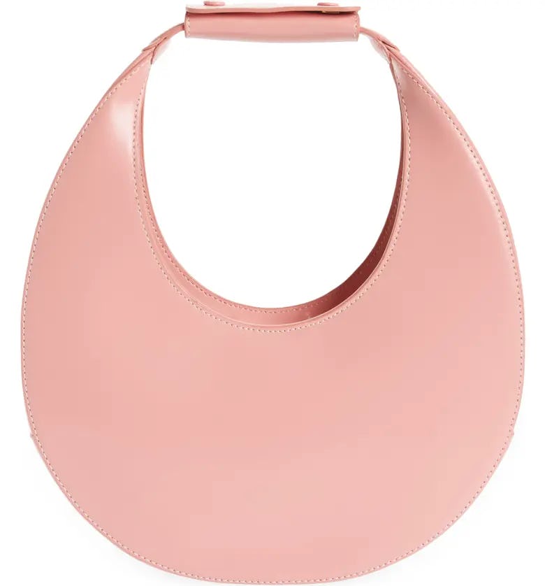 Staud Leather Moon Bag