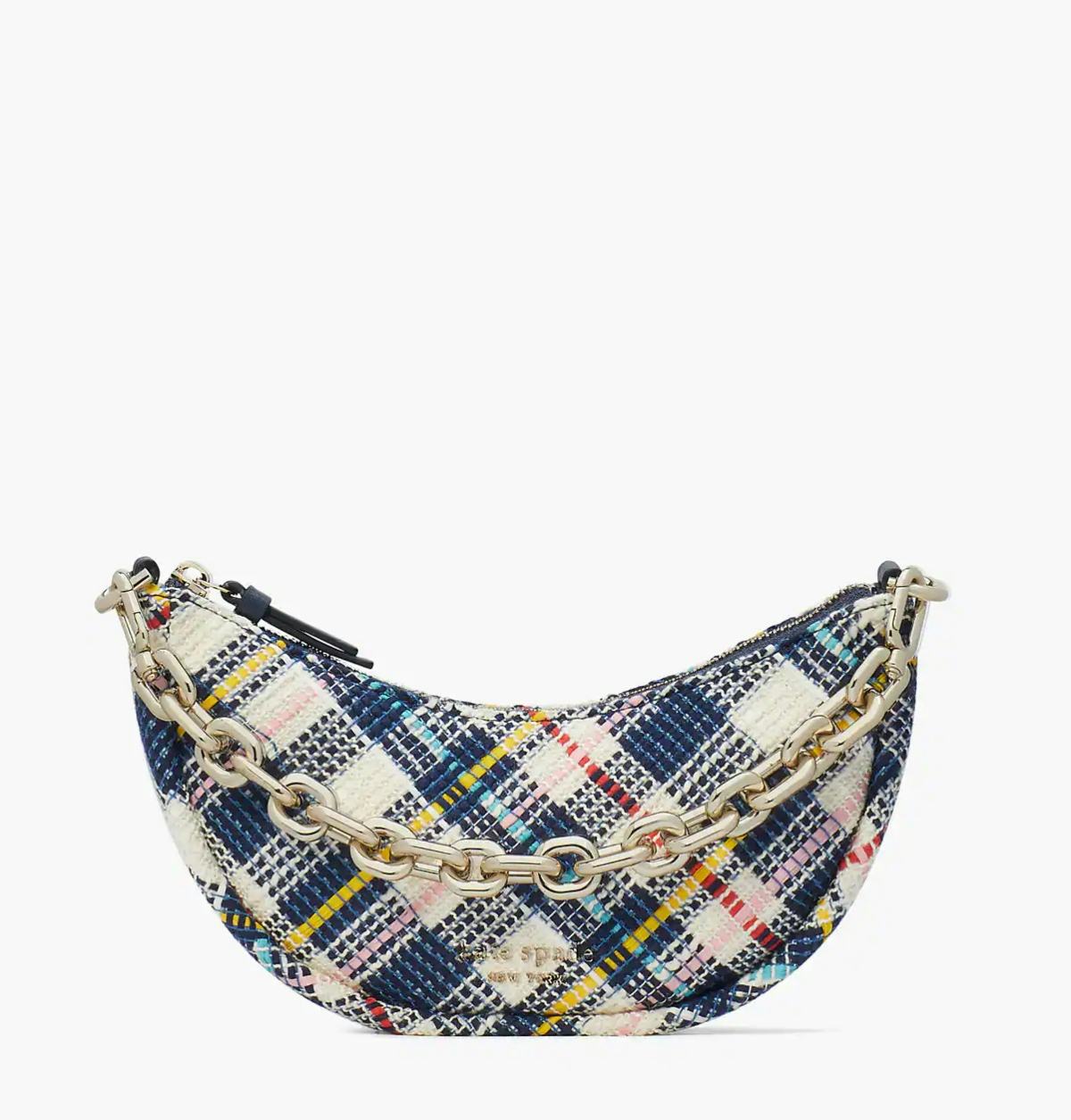 Smile Tweed Small Crossbody