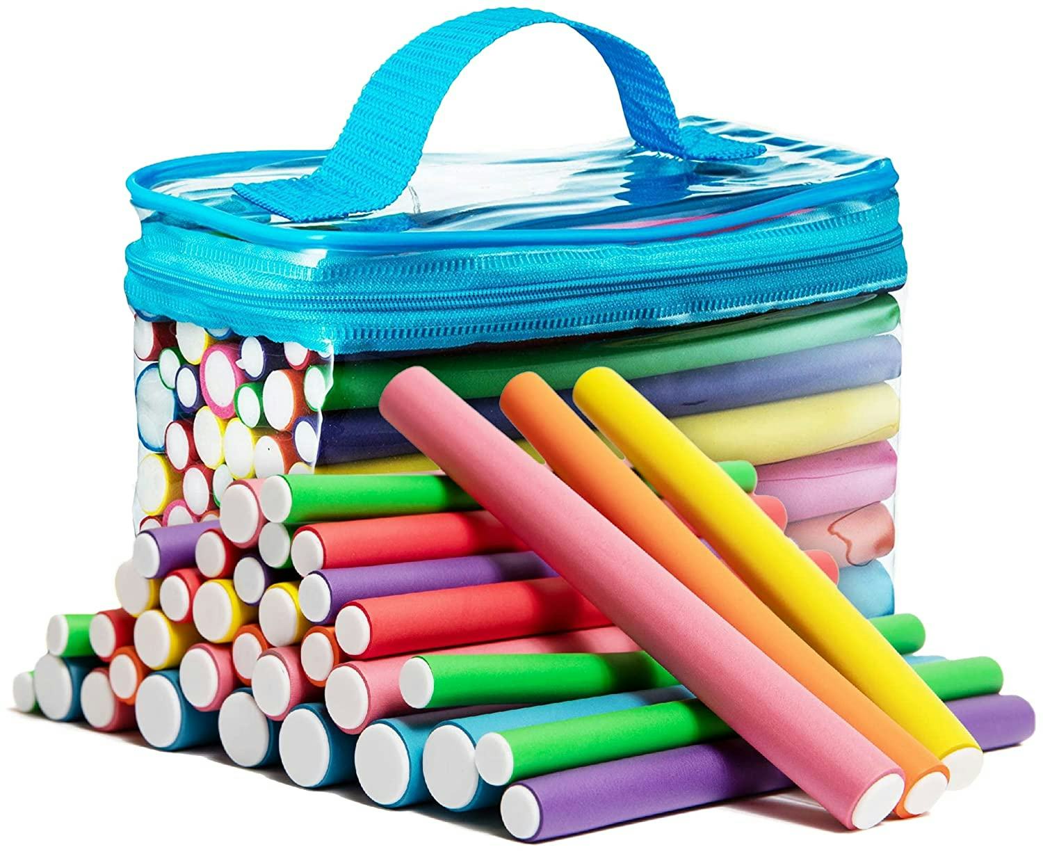 Tifara Beauty Salon Heatless Hair Rollers (42-pack)