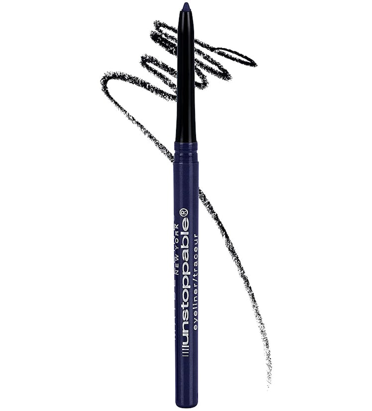 Maybelline's Unstoppable Eyeliner in Sapphire is a shade that suits every eye color and complexion