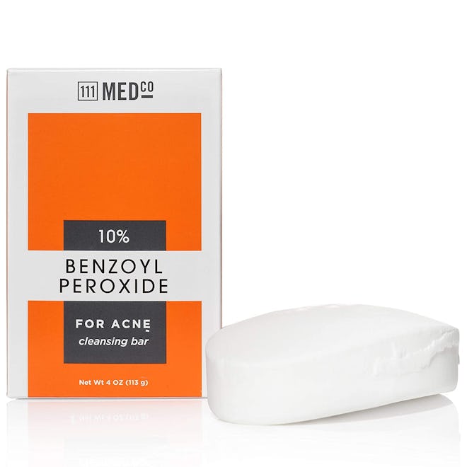 111 medco benzoyl peroxide cleansing bar is the best bar soap with benzoyl peroxide