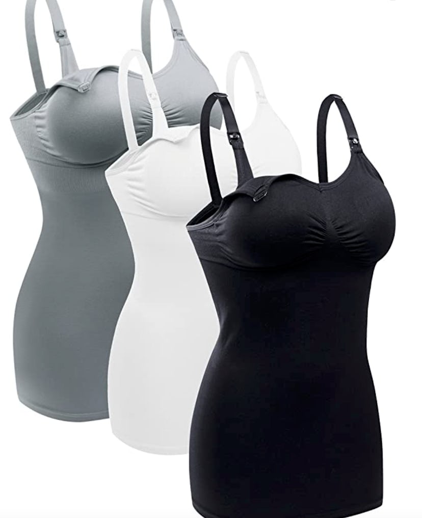 BRLIDO Nursing Camisole Tank Top (3-Pack)