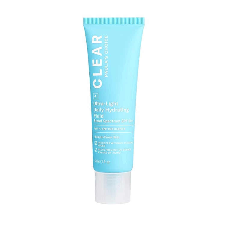 paulas choice clear hydrating fluid spf 30 is the best moisturizer with spf for large pores