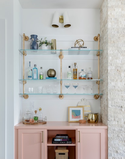 This pink kitchen proves just how impactful the color can be