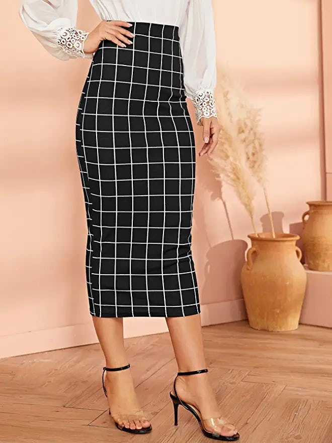 Verdusa Bodycon Midi Skirt