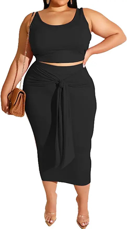 MRSFITOK 2-Piece Bodycon Outfit