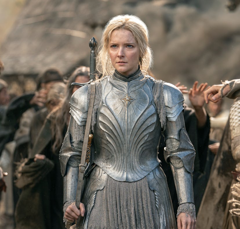 Morfydd Clark as Young Galadriel in LOTR: The Rings of Power