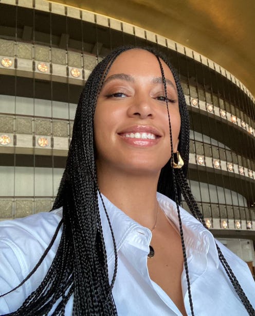 solange micro braids