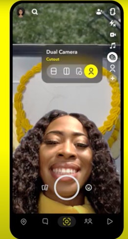 Snapchat has a new Dual Camera that looks a lot like BeReal.