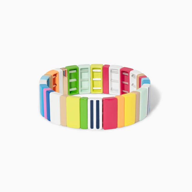 Roxanne Assoulin colorful enamel bracelet
