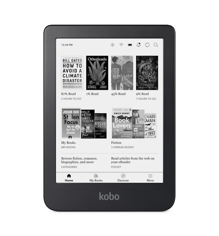 Kobo Clara 2E front view