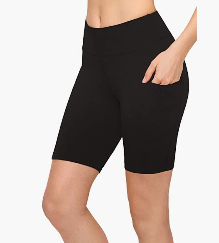 SATINA High Waisted Biker Shorts 