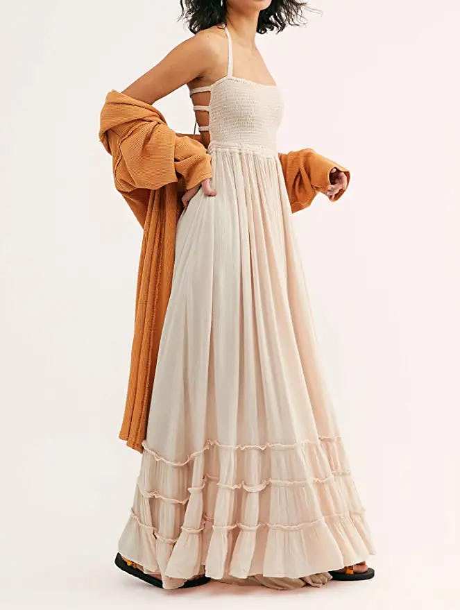 R.Vivimos Strappy Back Dress