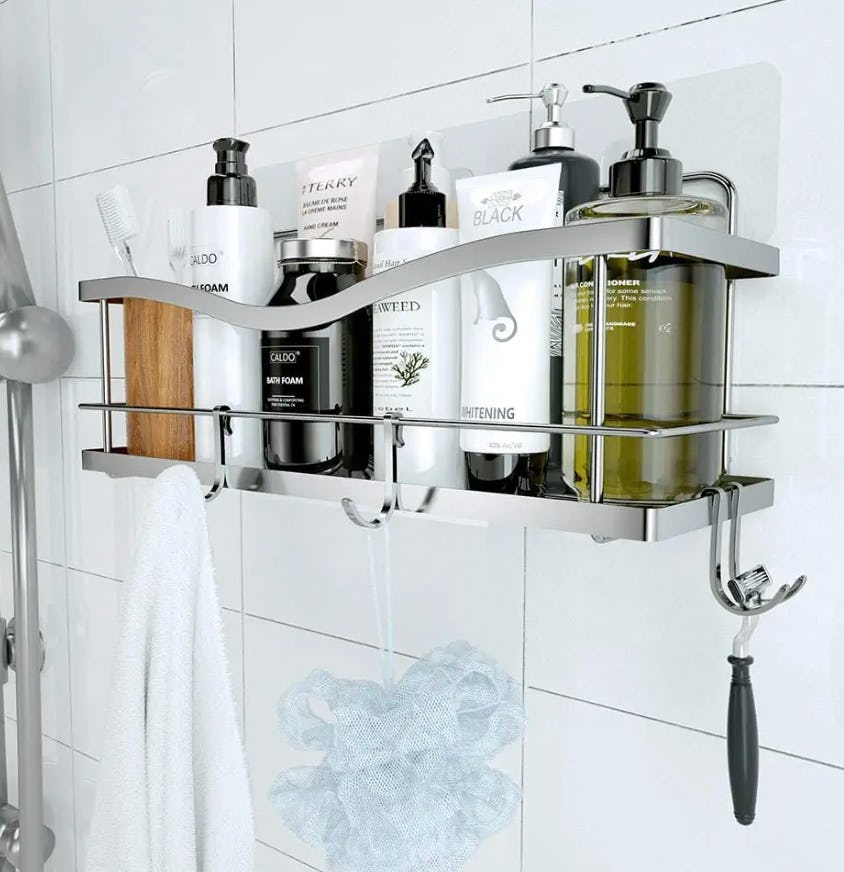 KINCMAX Shower Basket Shelf