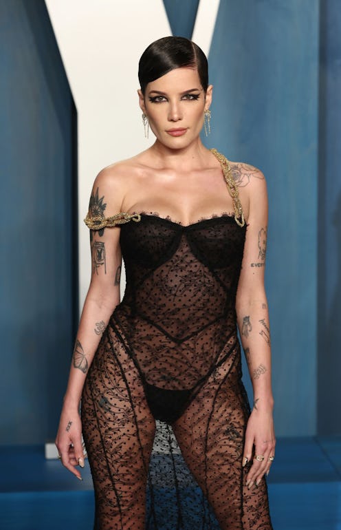 A look at Halsey's tattoo collection.