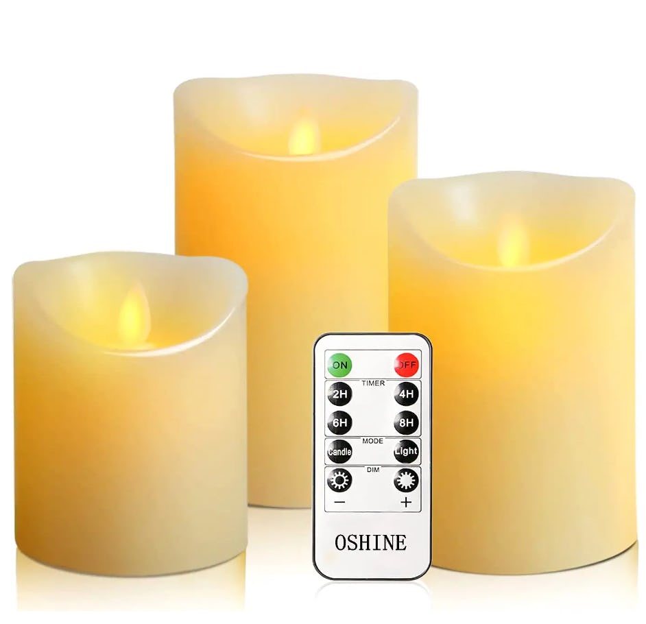 OSHINE flameless Candles (3-Pack)