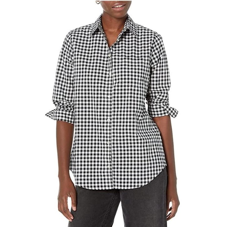 Amazon Essentials Button-Down Poplin Shirt 