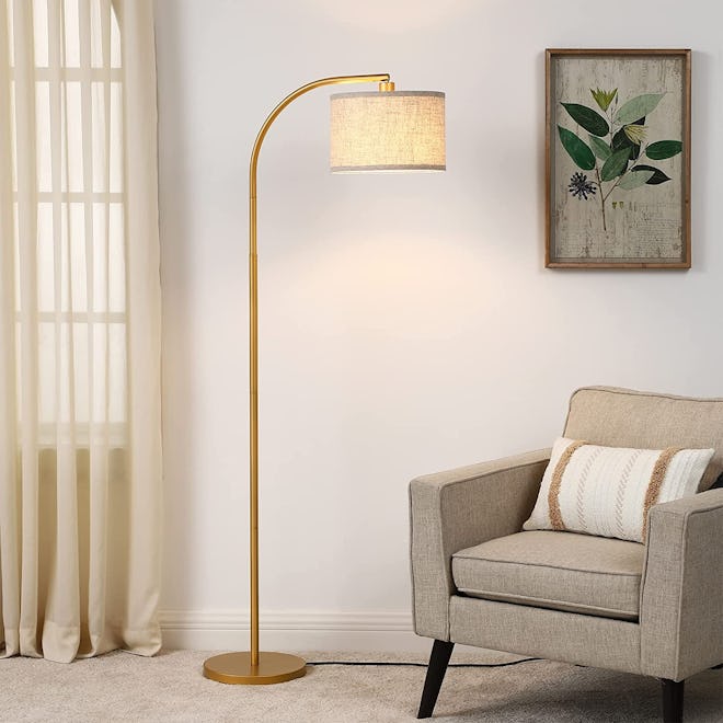 DEWENWILS Modern Arched Floor Lamp