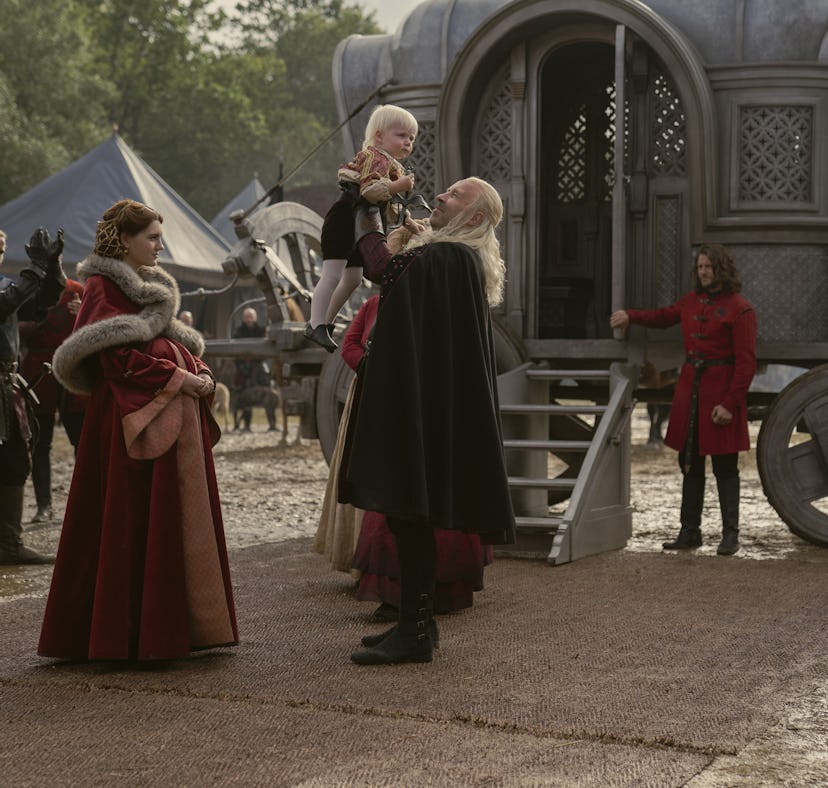 Emily Carey, Paddy Considine in House of the Dragon