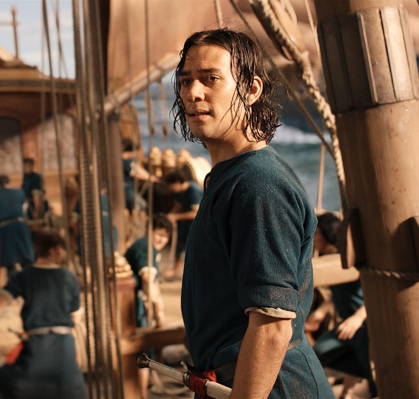 Maxim Baldry as Isildur in LOTR: The Rings of Power