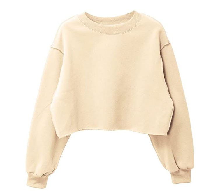 Amazhiyu Cropped Pullover 