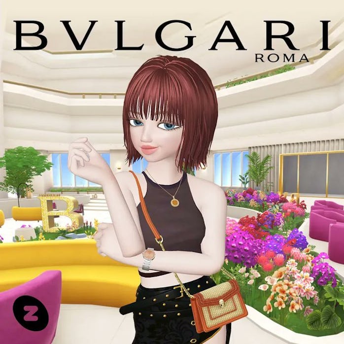 Bulgari Blackpink Lisa Zepeto metaverse experience