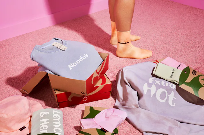 Nando’s serves up heat-reactive, color-changing apparel