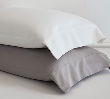Reviewers rave about Pottery Barn's 700-thread count sateen pillowcases.