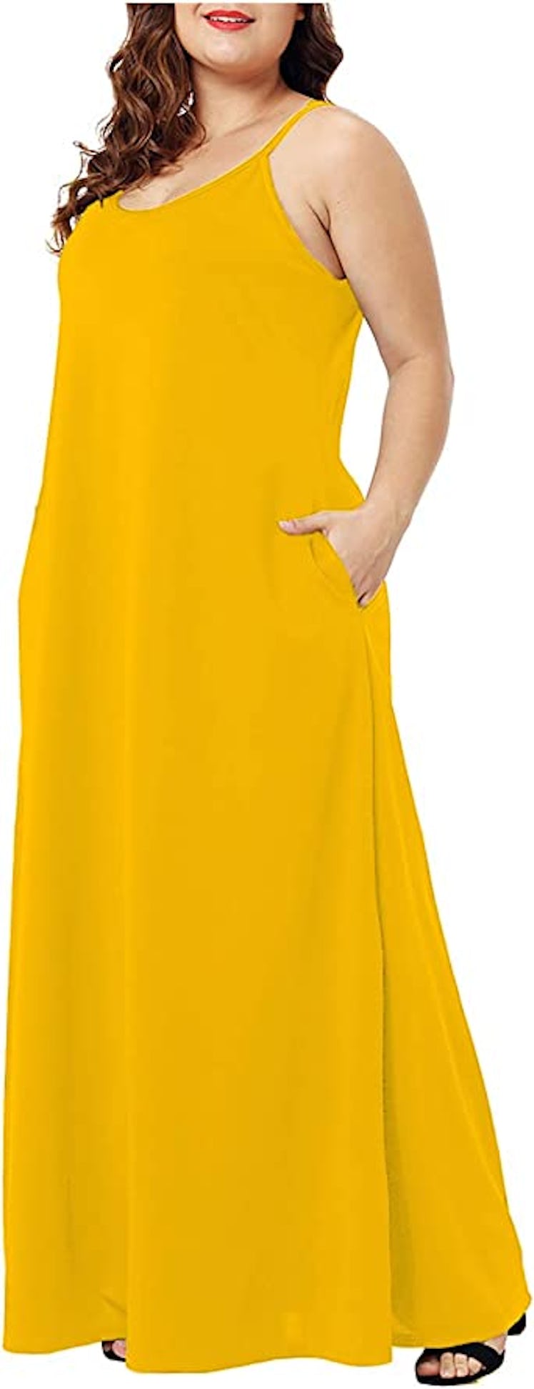 Wolddress Maxi Dress With Pockets