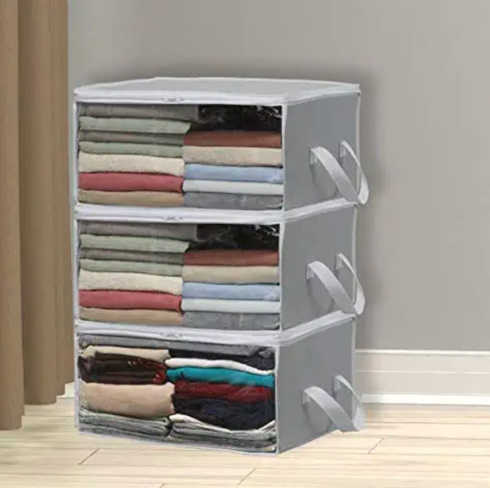 Simple Houseware Foldable Closet Organizer (3-Pack)