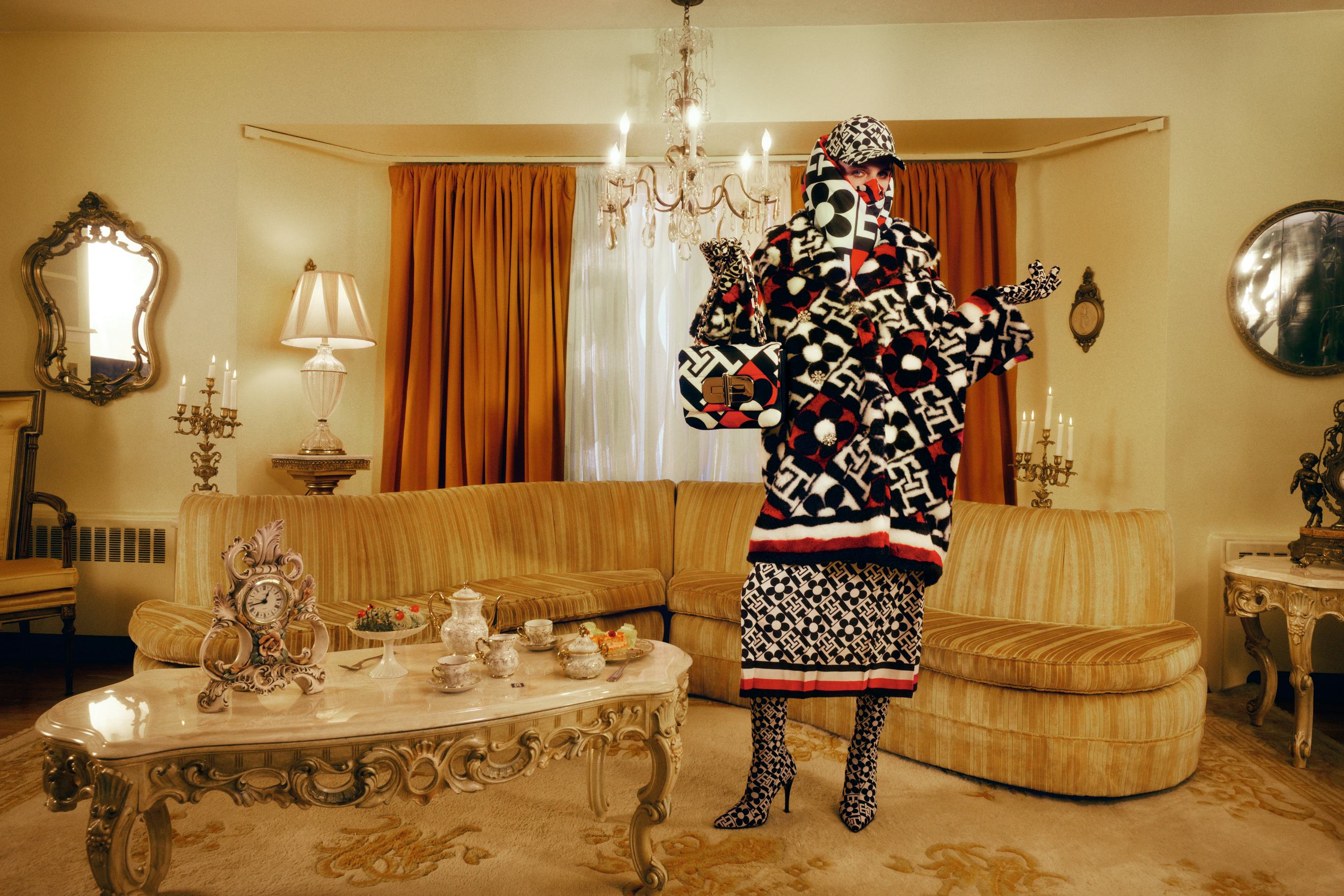 Tommy Hilfiger x Richard Quinn collaboration.