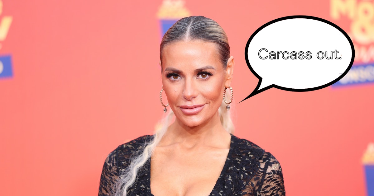 Did Dorit Kemsley Invent the Term “Carcass Out”?