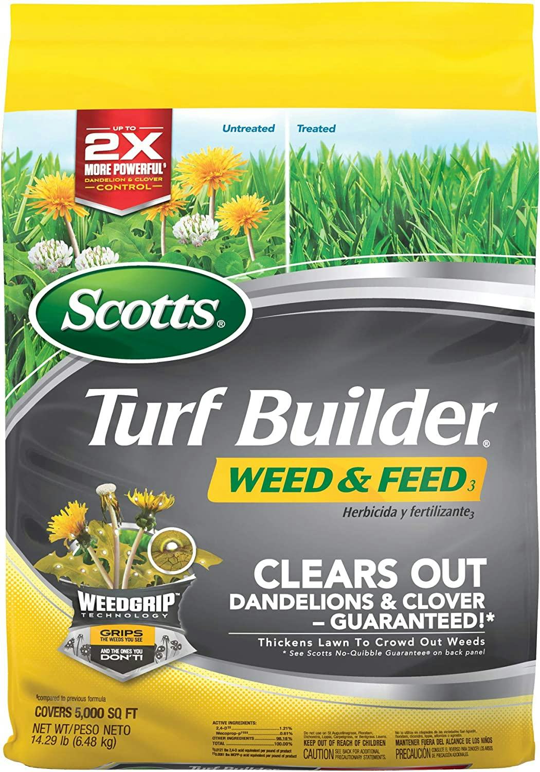 Scotts Turf Builder Weed and Feed