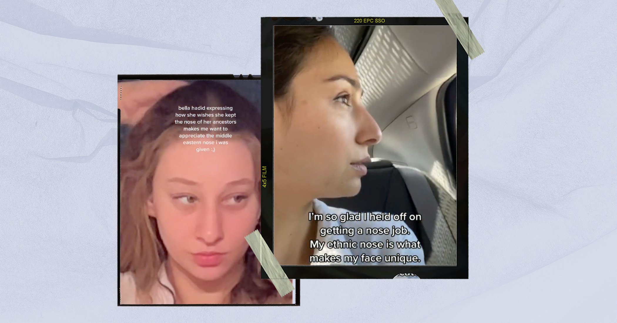 On TikTok, Gen Z Is Showing Off Their Natural Noses