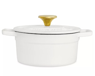 Enameled Cast Iron 2-Qt. Round Covered Dutch Oven