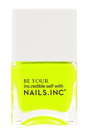 Nails. Inc Knightrider's Street Neon Nail Polish for pedicures