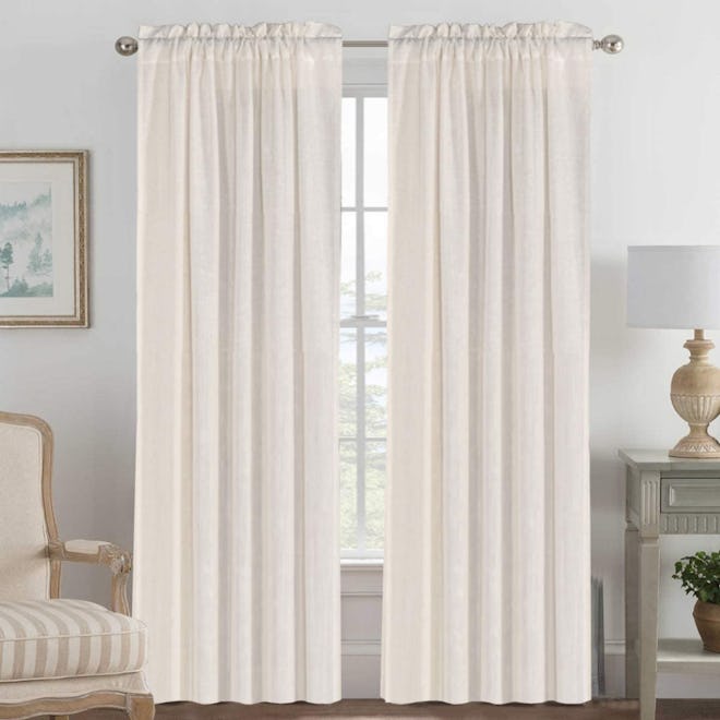 H.VERSAILTEX Linen Curtains (2 Panels)