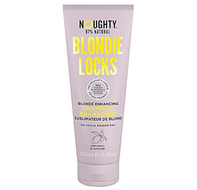 noughty blondie locks shampoo is the best sulfate free shampoo to lighten blonde hair
