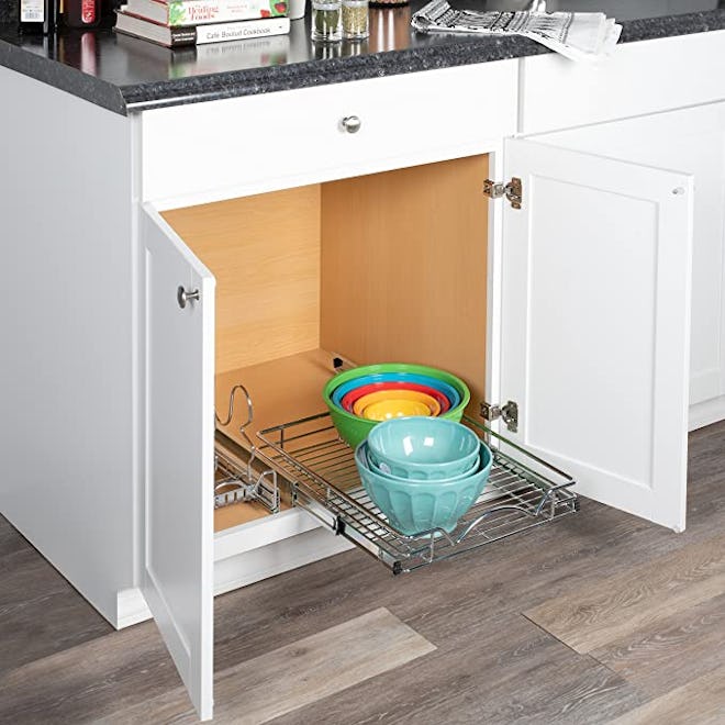 Hold N’ Storage Pull Out Cabinet Drawer Organizer
