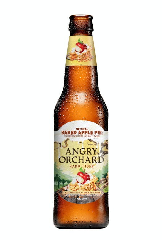 Angry Orchard's Baked Apple Pie Cider is filled with fall flavors.