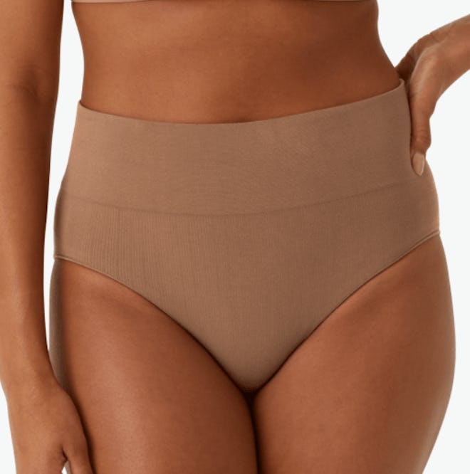 Bombas Women's Ribbed Seamless High Rise Hipster