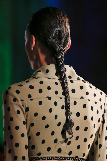 braided pontail proenza schouler
