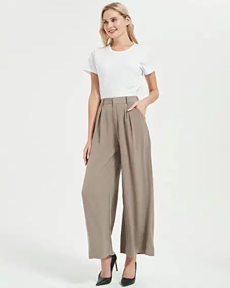 Tronjori Wide-Leg Trousers