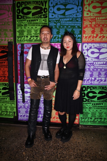 Humberto Leon and Carol Lim at the New York Fashion Week Spring 2023 Party