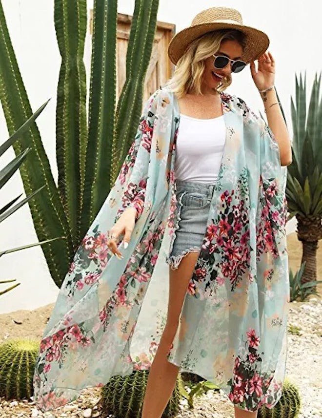 Hibluco Chiffon Summer Cardigan