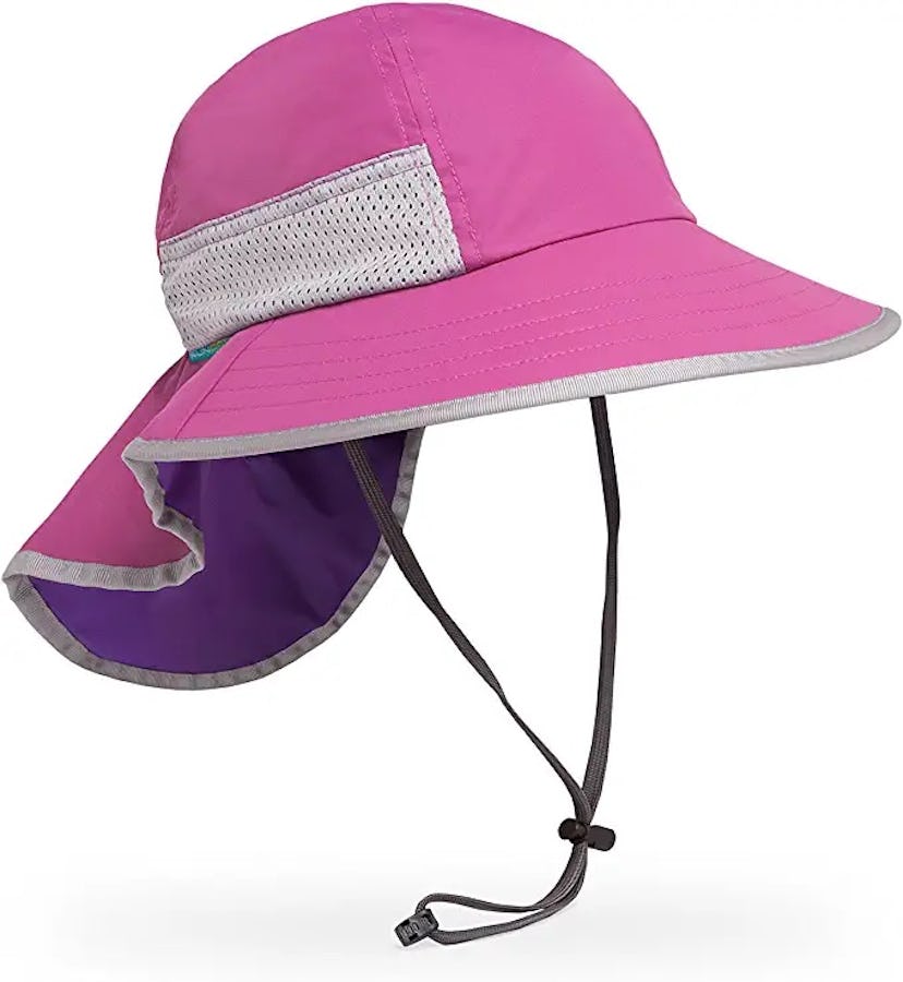 sunday afternoons pink and purple sun hat
